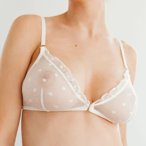 Bralette Coquette - Blanc