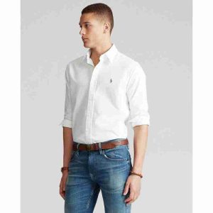 Chemise Oxford RALPH LAUREN coupe slim 04XT