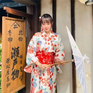 Yukata femme Kiku