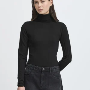 Chandail Col Roulé Mafa - Noir