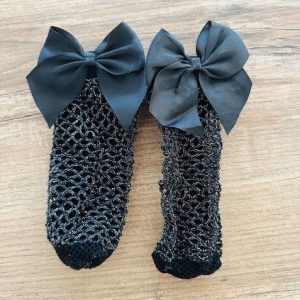 Chaussette resille argent