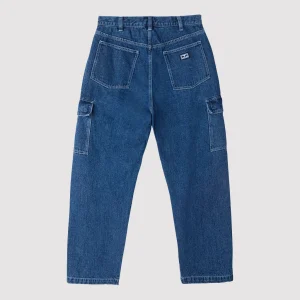 Bigwig Cargo Denim Pant Stone Wash
