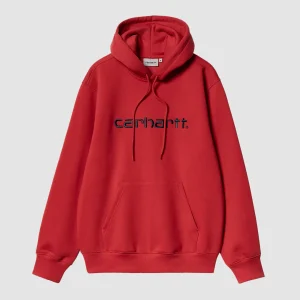 Hooded Carhartt Sweat Cherry / Space