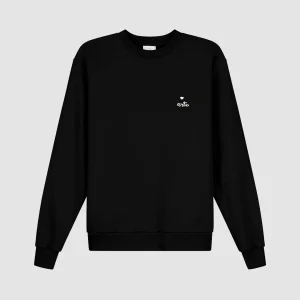 Heart Logo Crew Black