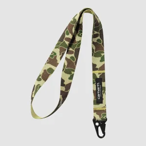 Jude Keychain Camo Duck Jacquard Green