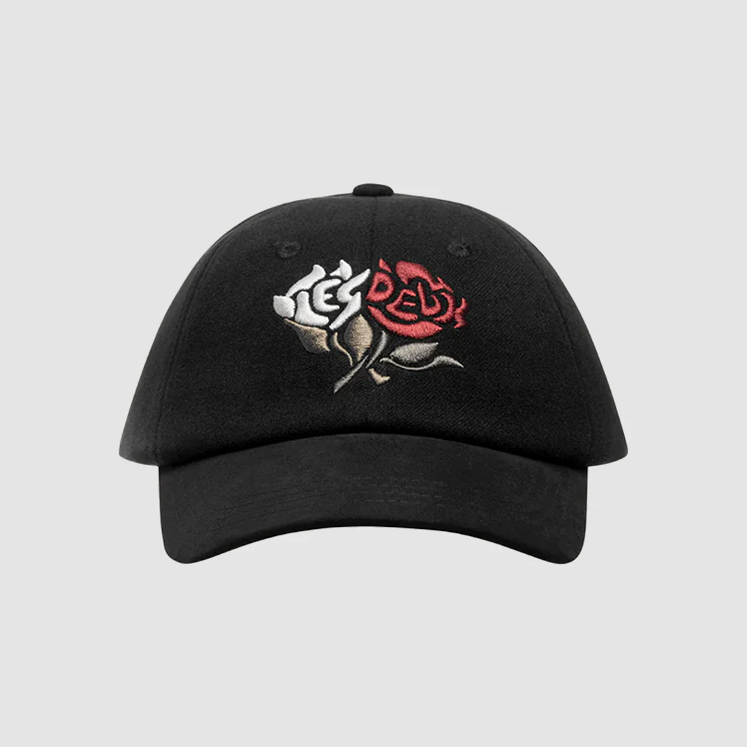 Felipe Brushed Dad Cap Black – Image 2