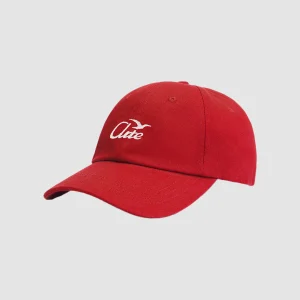 Bird Logo Cap Red