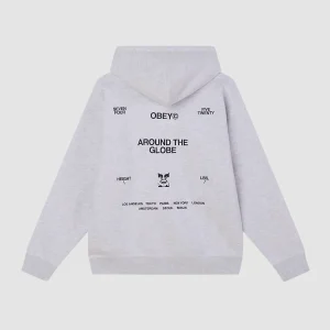 Obey Business Hoodie Ash Grey