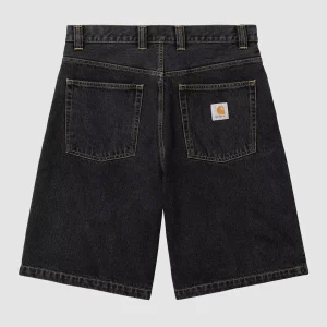 Brandon Short Black Stone Washed