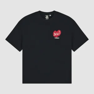 Deep Cut T-Shirt Black