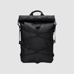 Trail Cord Rolltop Backpack Black