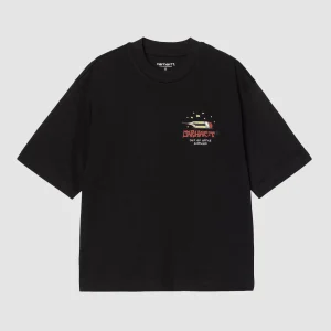 W' S/S Office Supplies T-Shirt Black
