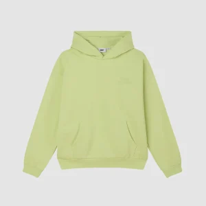 Obey Studios Extra Heavy Hoodie Shadow Lime