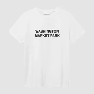 Washington LS T-Shirt White / Black