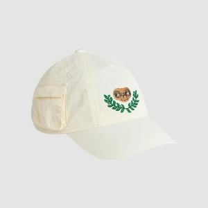 ET Emb Nylon Pocket Cap Off-White