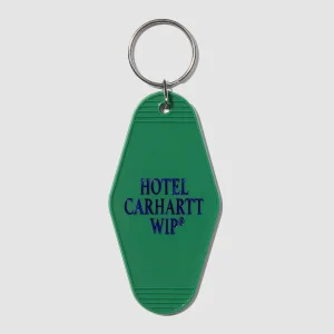 Hotel Keys Keychain Aspen Green / Aura