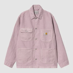 Walter Chore Coat Pink Fog Garment Dyed
