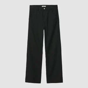 W' Simple Pant Corduroy Black Rinsed