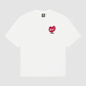 Deep Cut T-Shirt Vintage White