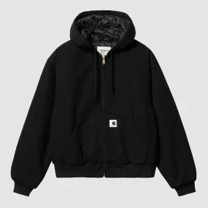 W' OG Active Jacket Black Rinsed