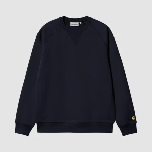 Chase Sweat Dark Navy / Gold