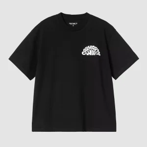 W' S/S Jazzy T-Shirt Black / White