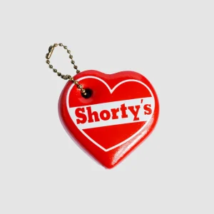 Shortys Puffy Keychain Red