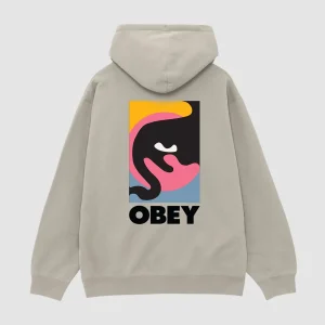 Obey Quarter Icon Hoodie Moonstruck