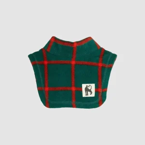 Plaid Aop Fleece Tertleneck