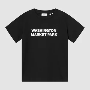 Washington T-Shirt Black / Light Ivory