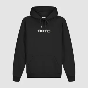 Arte Pixel Hoodie Black