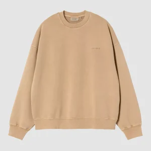 Benton Sweat Peanut Garment Dyed
