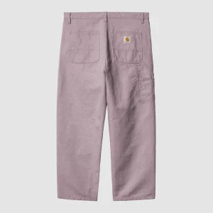 Walter Double Knee Pant Pink Fog Garment Dyed