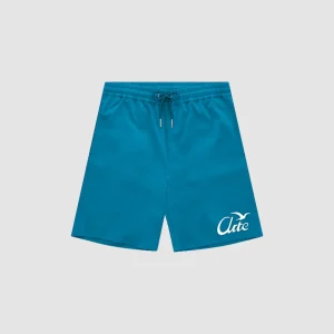 Birds Logo Shorts Blue