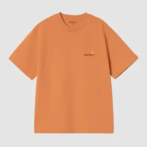 W' S/S American Script T-Shirt Redhaven