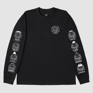 Edwin Music Channel T-Shirt LS Black