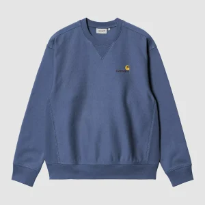 American Script Sweat Blue Iris