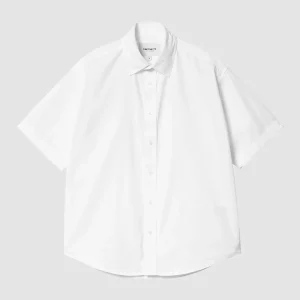 W' S/S Jaxon Shirt White / White