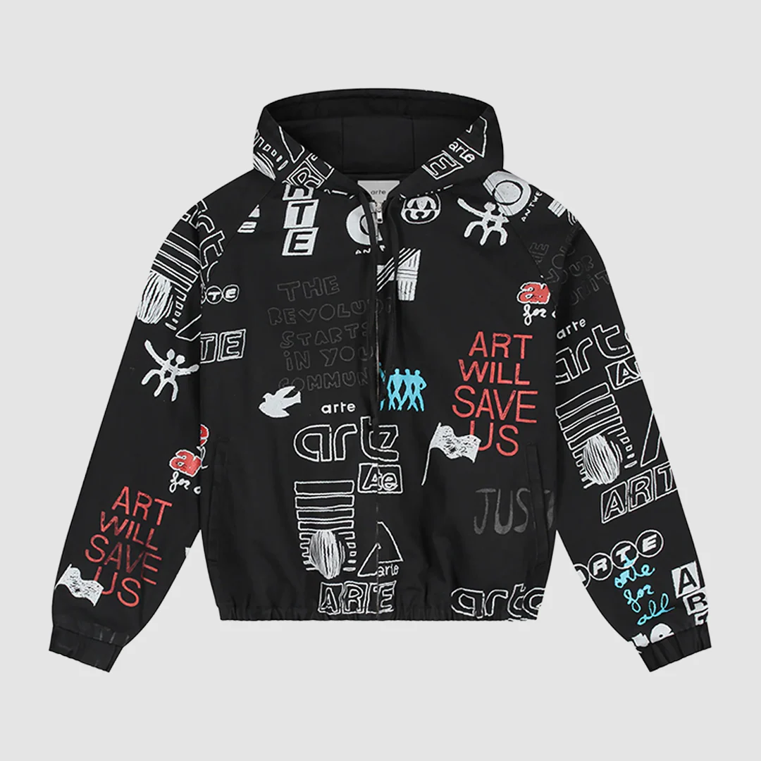 Arte Saves Jacket Black – Image 2