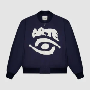Eye Bomber Jacket Navy