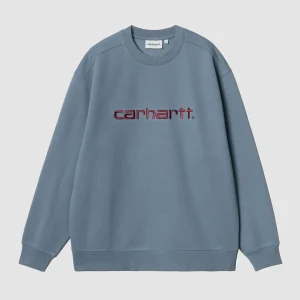 W' Carhartt Sweat Positano/ Malbec