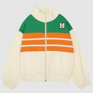 Green And Orange Kids Jacket