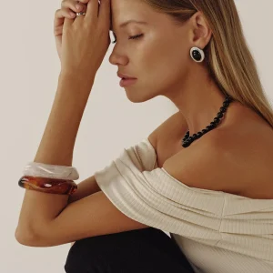 Boucles d'oreilles Velours - Argent