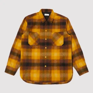 Work Shirt Mustard Check
