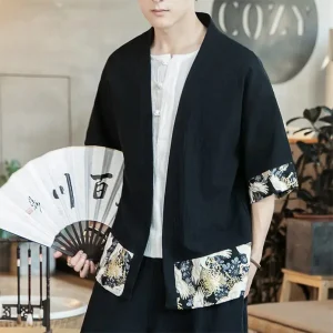 Veste kimono homme Botan