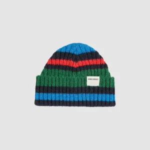 Striped Knitted Beanie