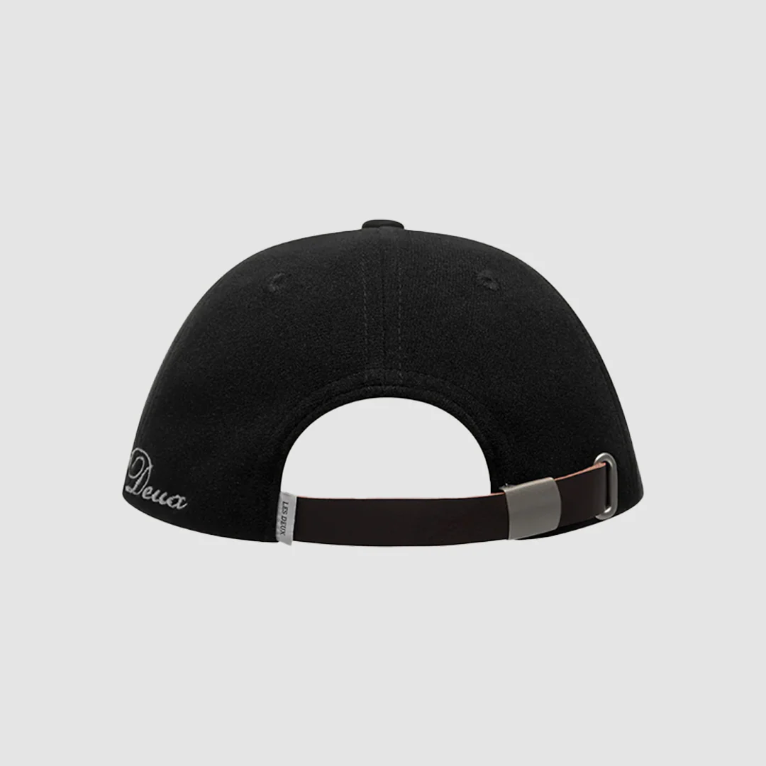 Felipe Brushed Dad Cap Black – Image 3