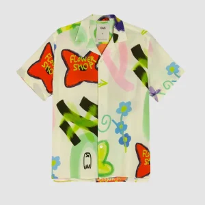 Flower Shop Viscose Shirt