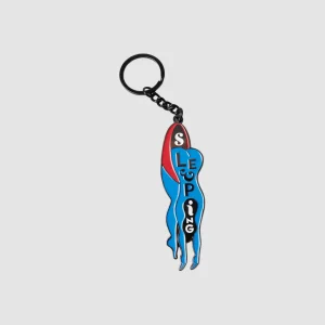 Sleeping Key Chain Blue