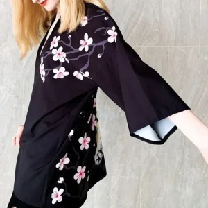Veste kimono femme tigre